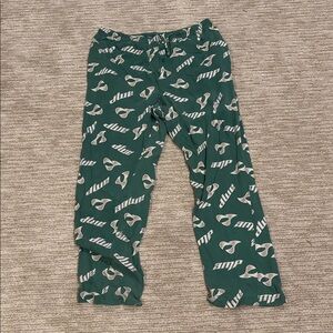Green Patterned Men's Pants